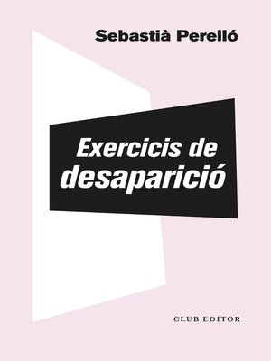 cover image of Exercicis de desaparició